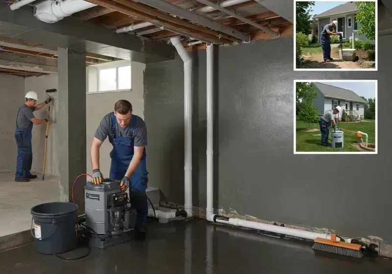 Basement Waterproofing and Flood Prevention process in Grandview, IL